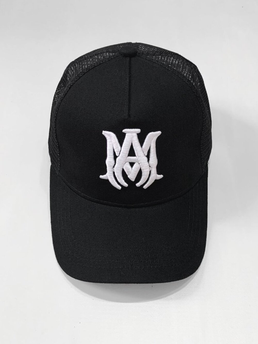 AMIRI Black Hat with White Logo